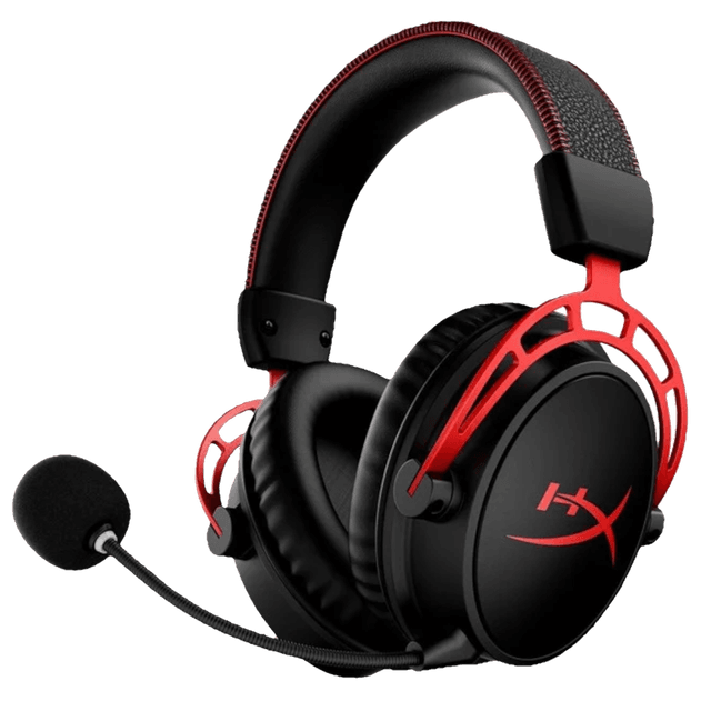 HyperX Cloud Alpha Trådlös Headset Svart Röd
